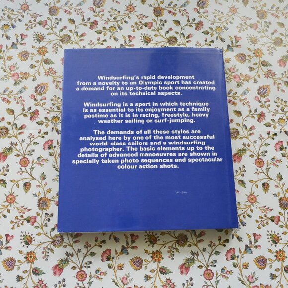 Windsurfing Technique Hardcover Vintage Book - Picture 2 of 3